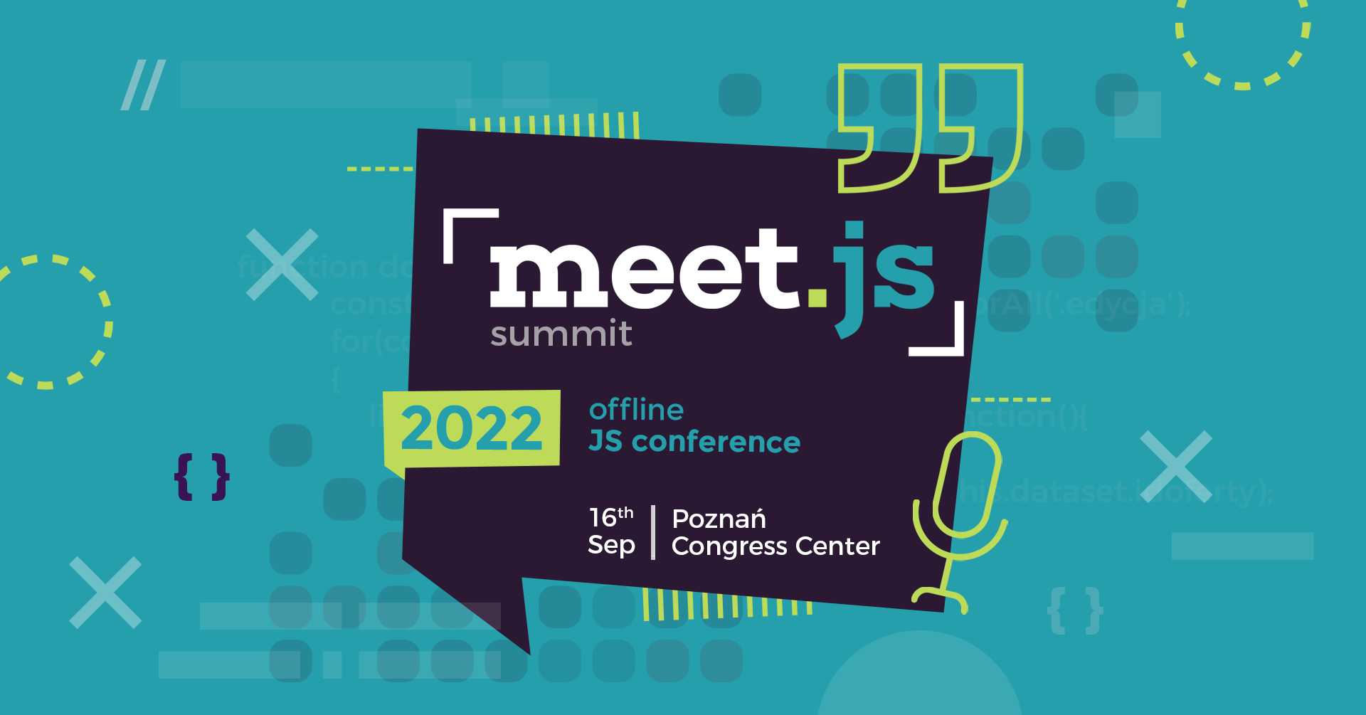 meet.js Summit 2022 Poznań